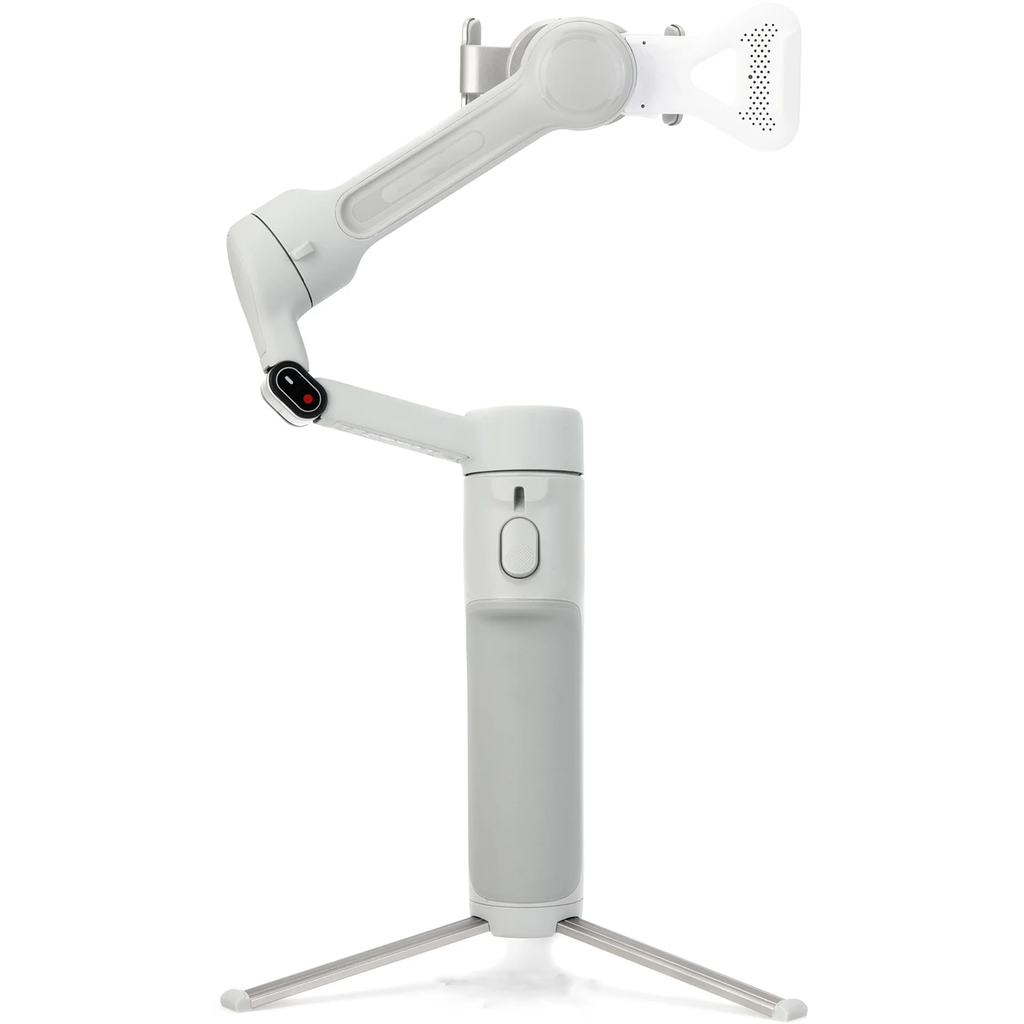 Tracking 3-Axis Mobile Stabilizer Handheld Gimbal, Integrated Extendable Selfie Rod & Foldable Base Tripod for Mobile Videography
